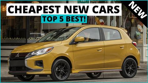 what are the cheapest new cars to buy in 2019